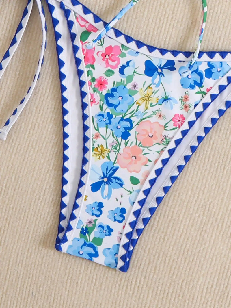 Isla Bloom Tie Bikini - vetitus -