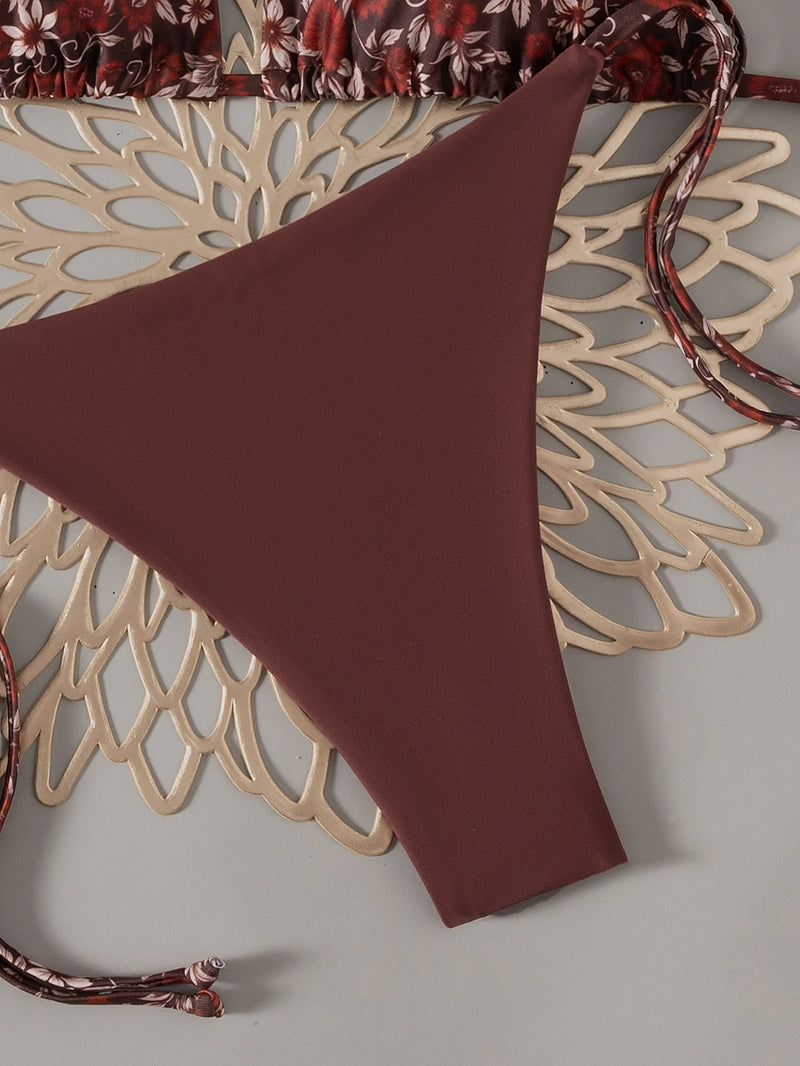 Sienna Flora Tie Bikini - vetitus -