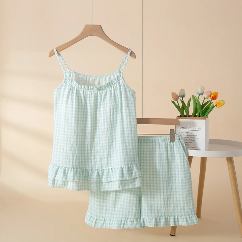 Rosalie Gingham Pyjama Set