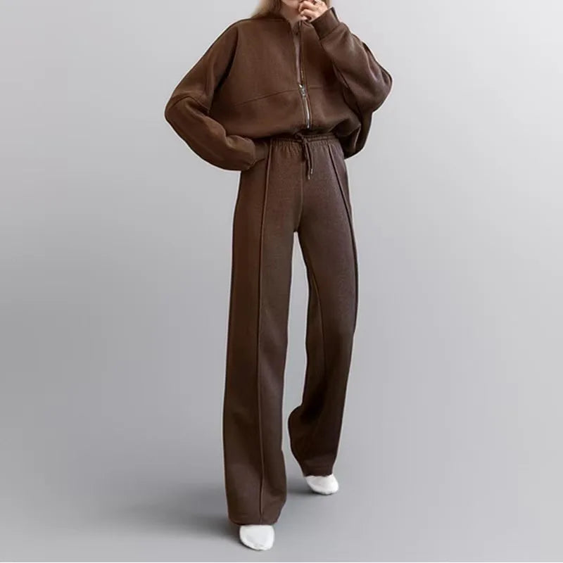 Serana Zip Lounge Set - vetitus -