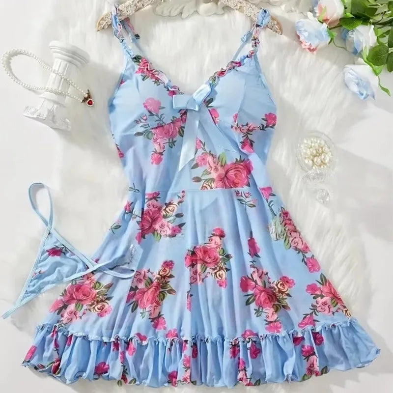 Rosavelle Floral Babydoll - vetitus -