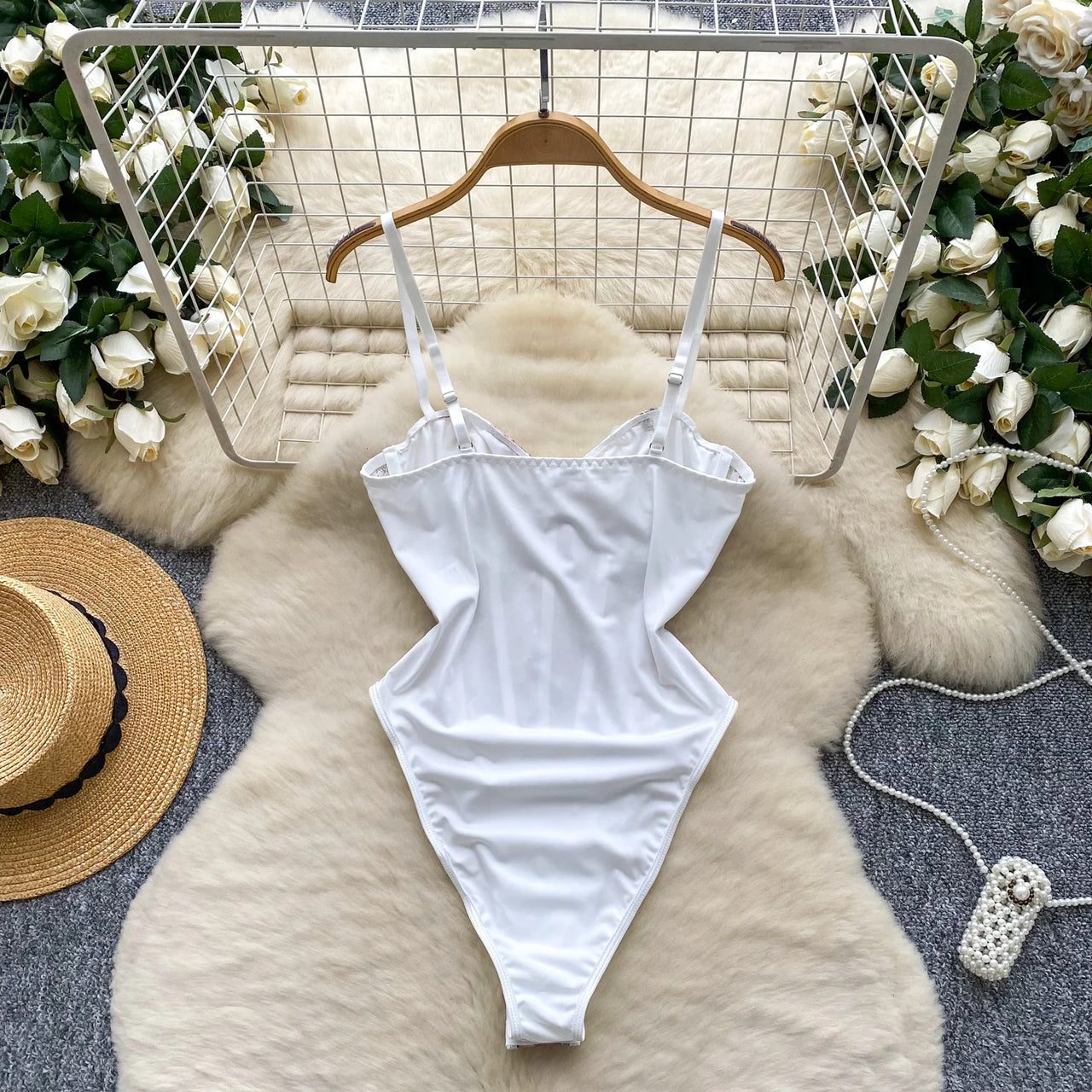 Fleuria Lace Bodysuit