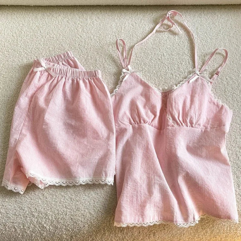 Celeste Stripe Pyjama Set