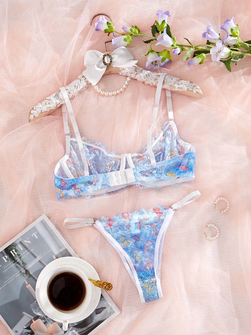 Aurelia Butterfly Lace Set - vetitus -