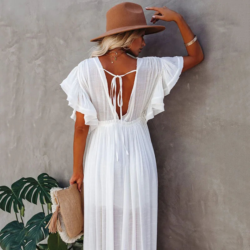 Solene Flow Cover-Up Dress - vetitus -
