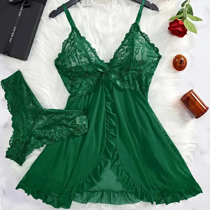Noctelle Lace Babydoll - vetitus -