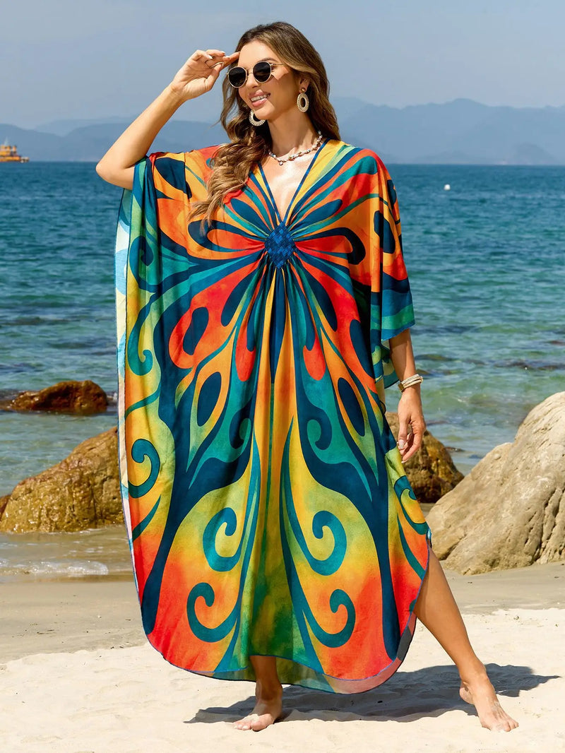 Aurora Wave Kaftan - vetitus -