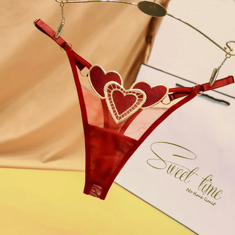Valina Heart Thong - vetitus -
