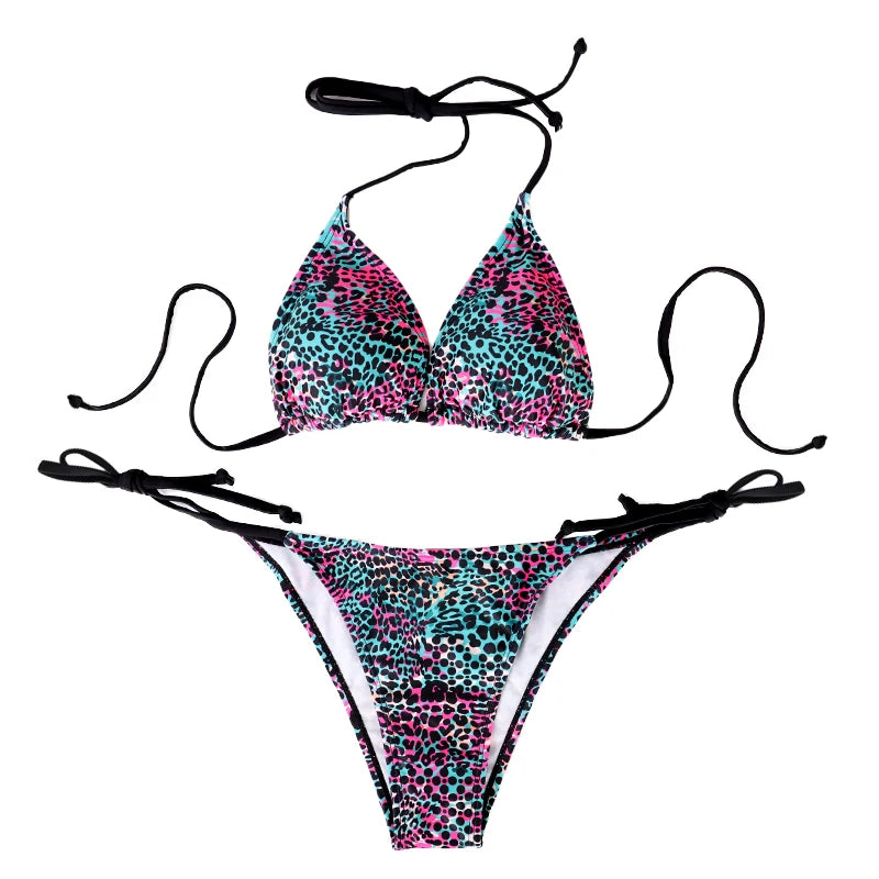 Luna Wild Print Bikini - vetitus -