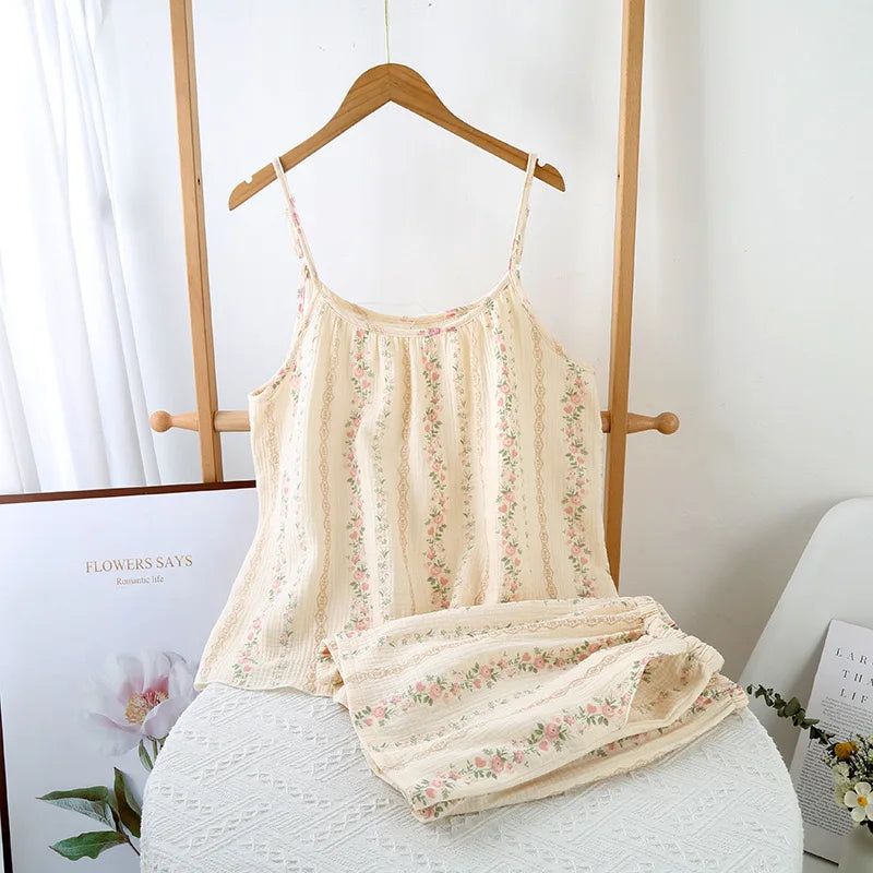 Meadow Whisper Cotton Pyjama Set