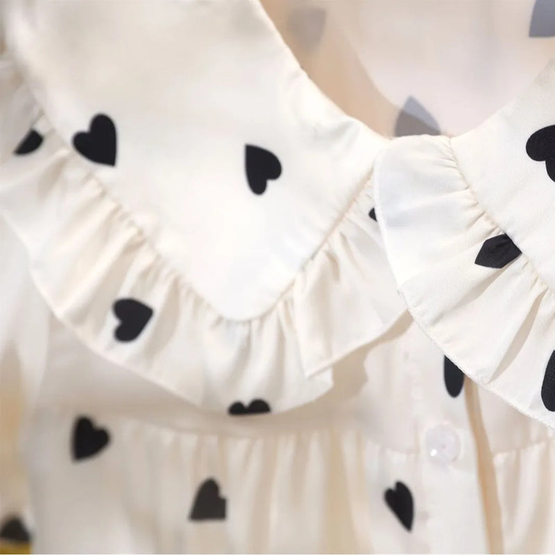 Amorette Heart Pyjama Set