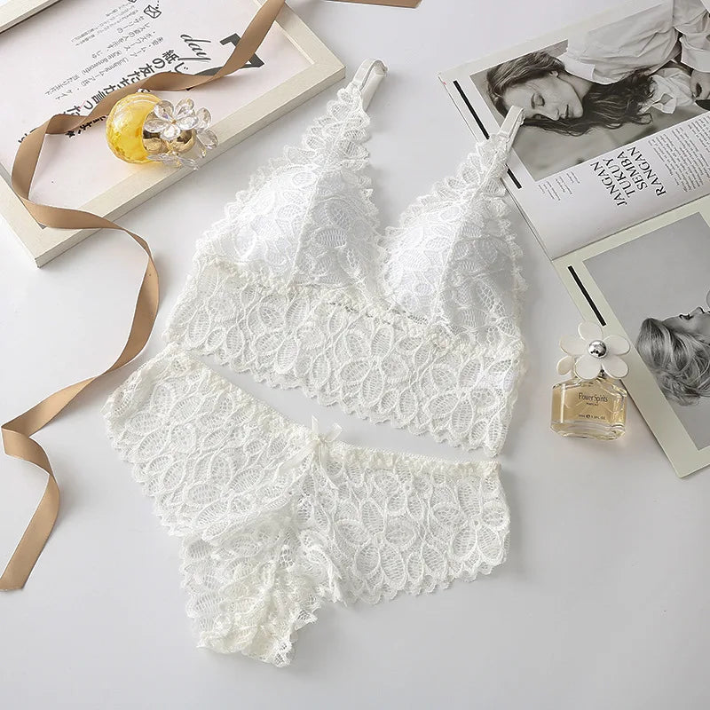 Eloria Lace Bralette Set - vetitus -