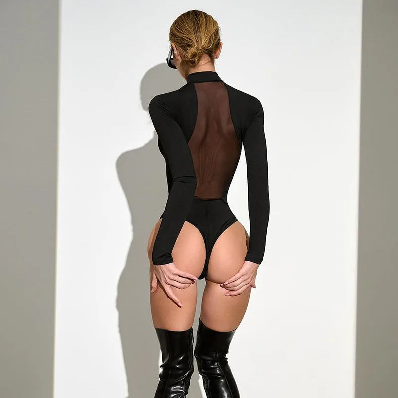 Eclipse Sheer Contour Bodysuit - vetitus -