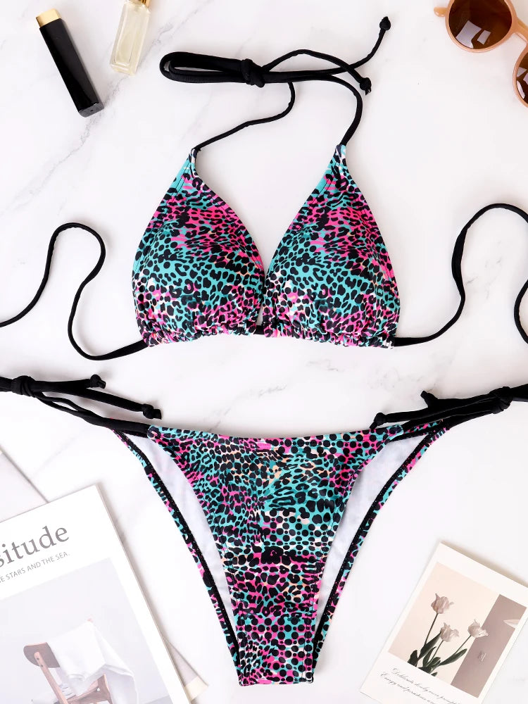 Luna Wild Print Bikini - vetitus -