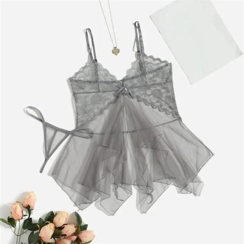 Aurelle Lace Babydoll - vetitus -