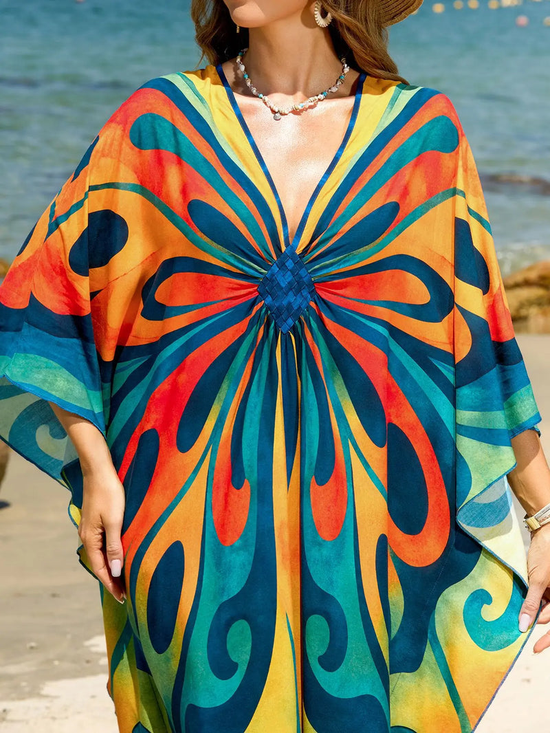 Aurora Wave Kaftan - vetitus -