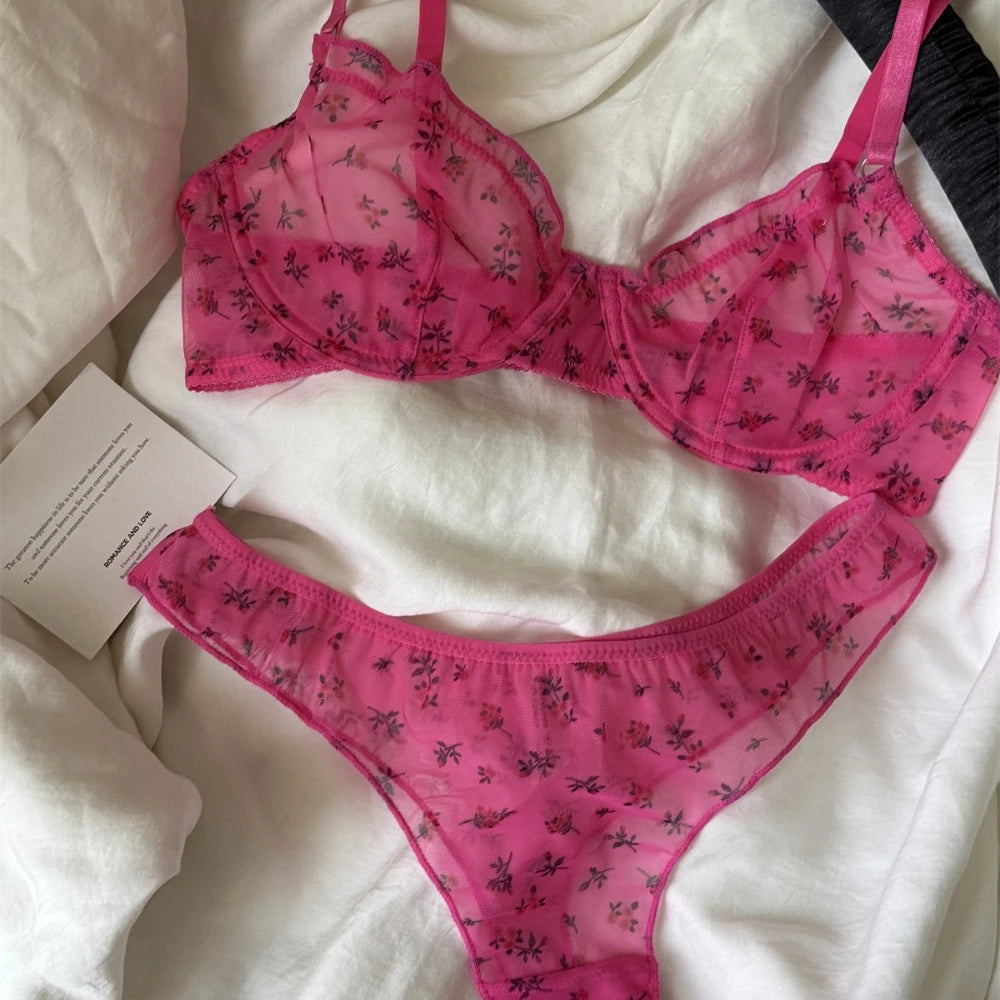Rosalie Mesh Lingerie Set