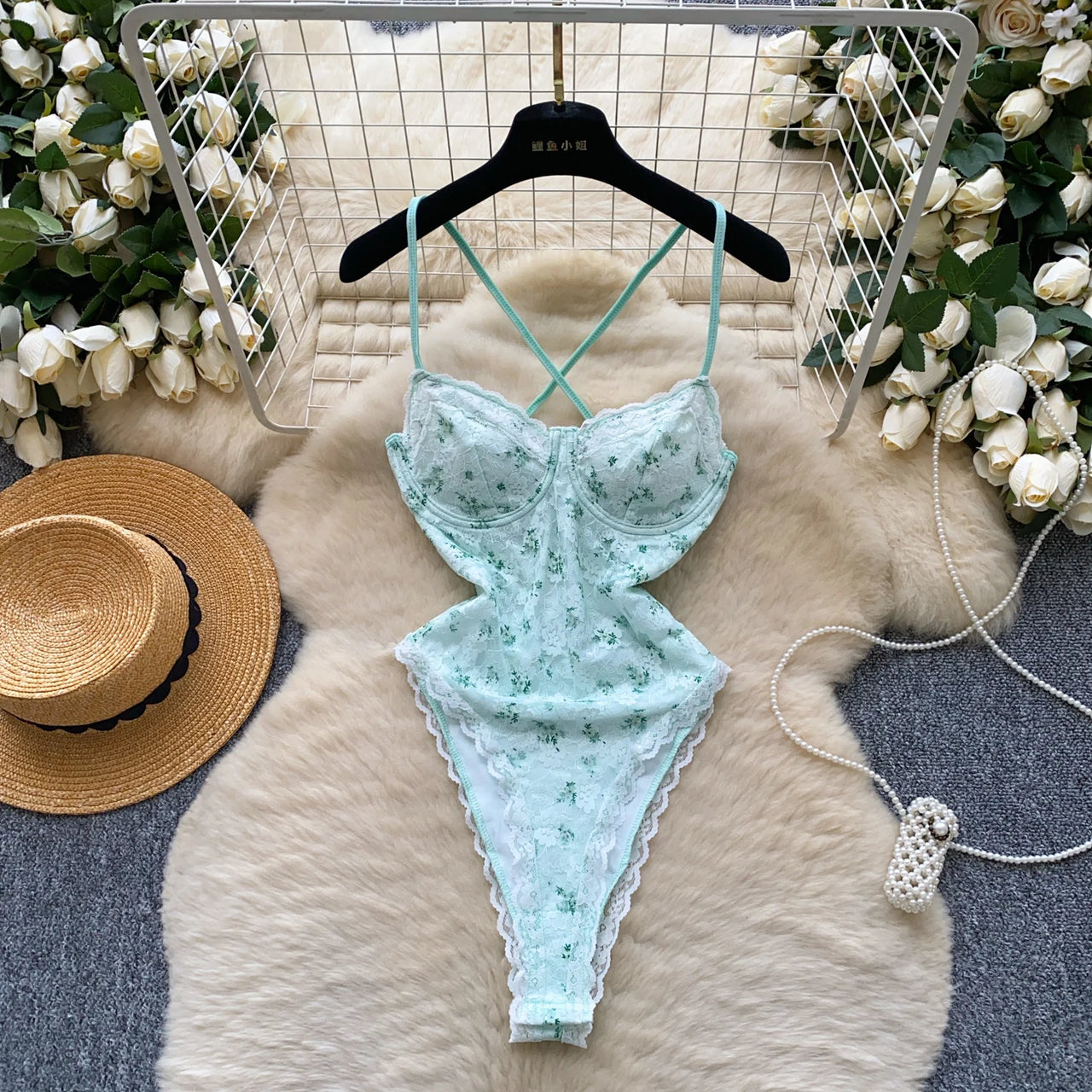 Liora Lace Corset Bodysuit