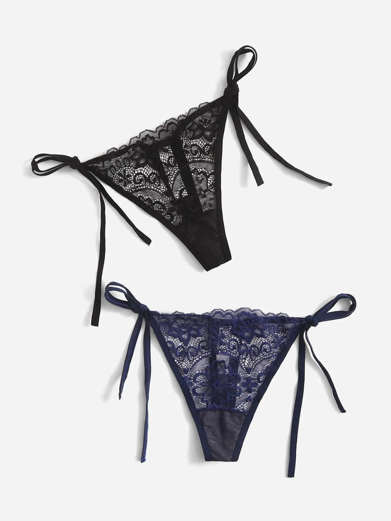 Valina Tie-Side Thong Duo