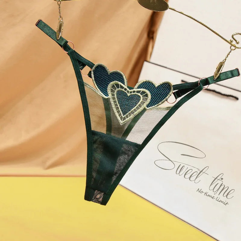 Valina Heart Thong - vetitus -