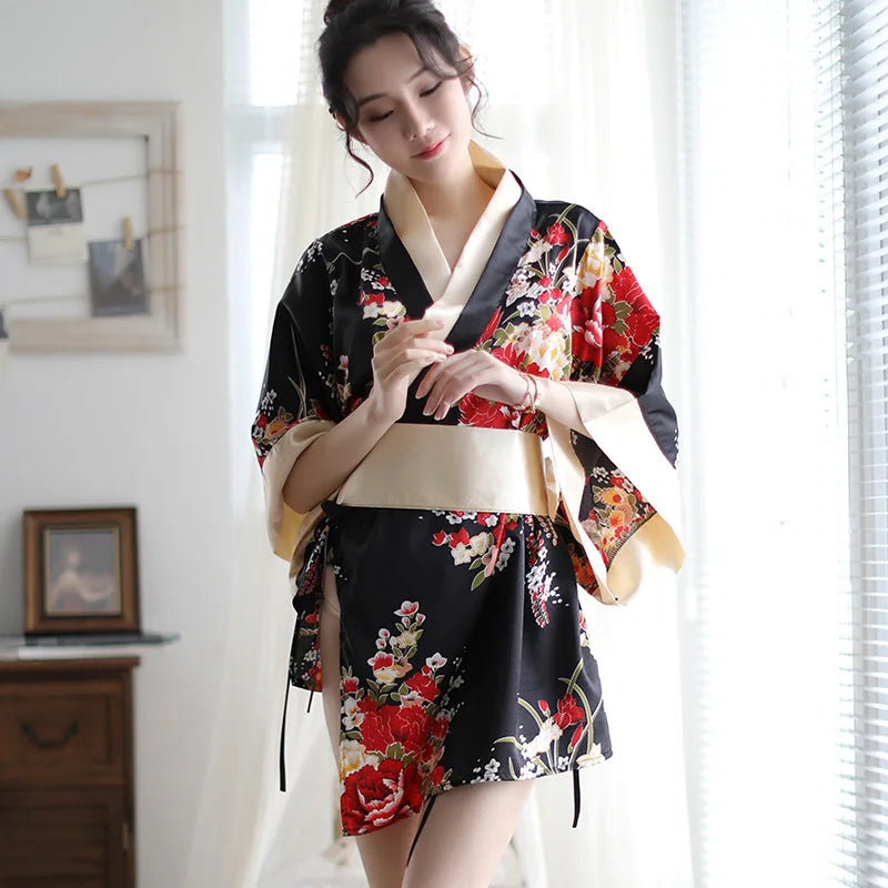 Kaida Floral Kimono Dress - vetitus -