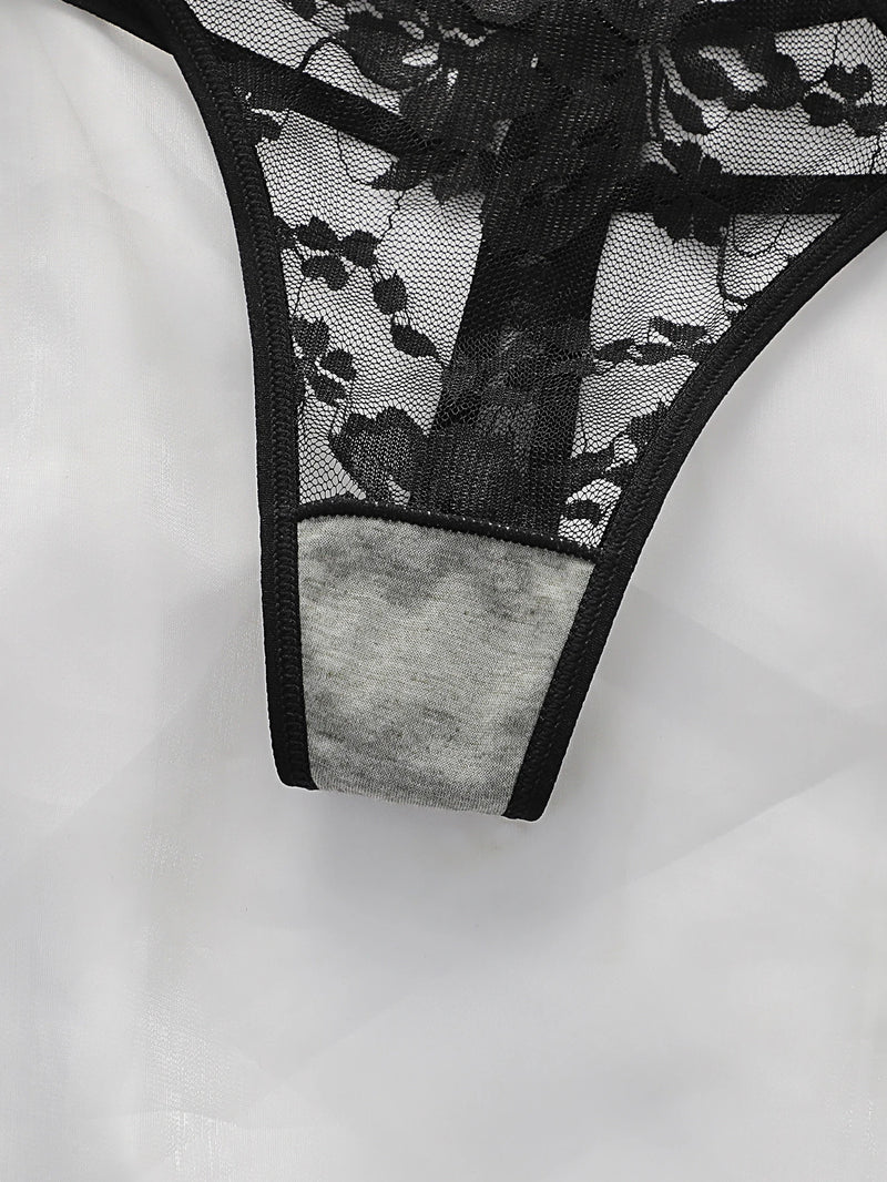 Lunara Lace Thong Set