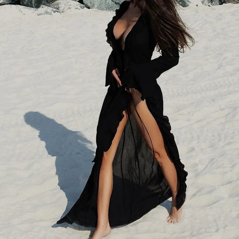 Serena Flow Beach Cover-Up - vetitus -