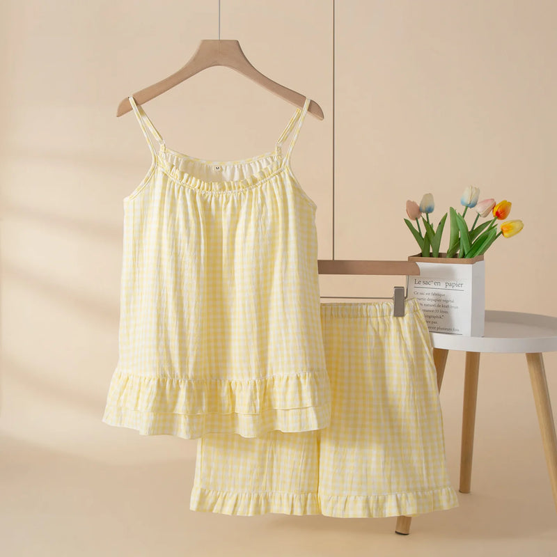 Rosalie Gingham Pyjama Set