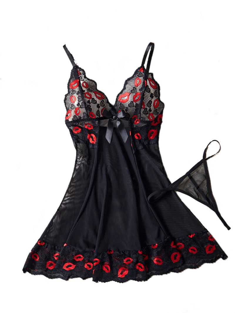 Velisse Lace Babydoll - vetitus -