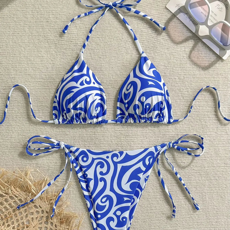 Azura Tie Bikini Set