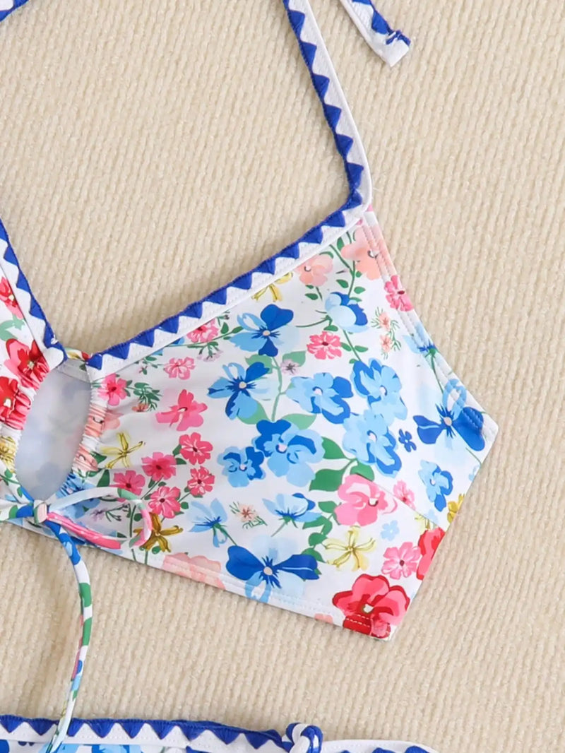 Isla Bloom Tie Bikini - vetitus -
