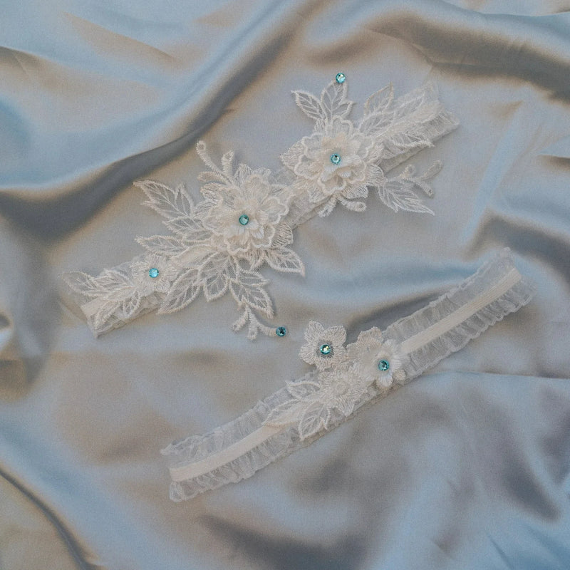 Eterna Lace Bridal Garter - vetitus -