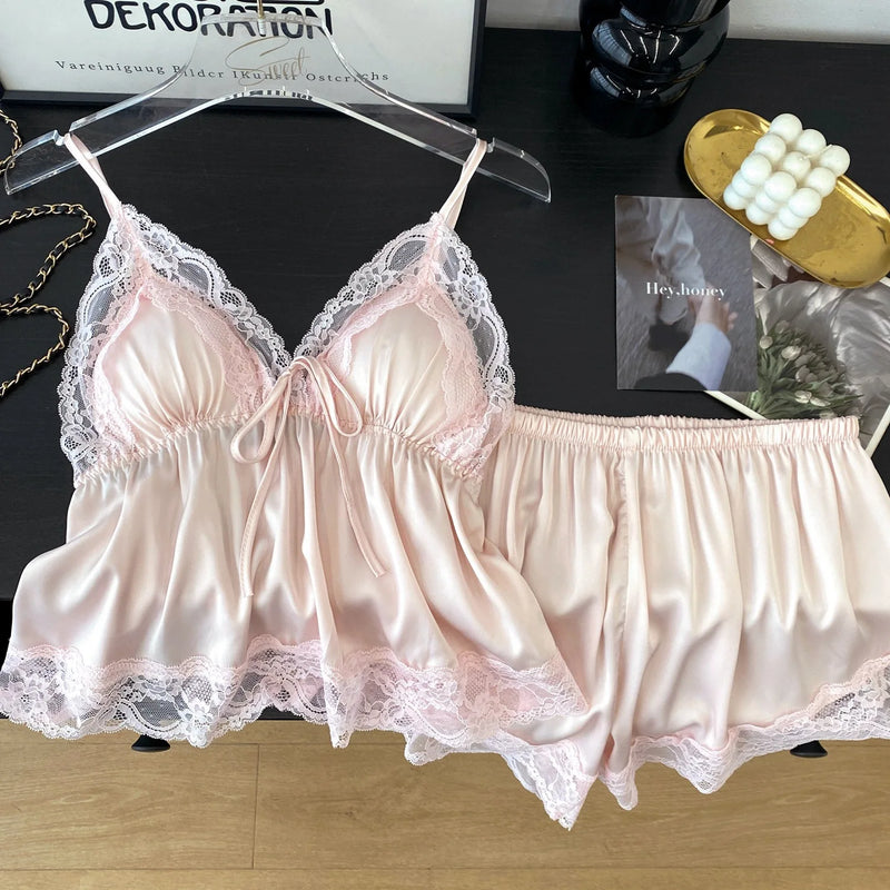 Seraphine Satin Pyjama Set