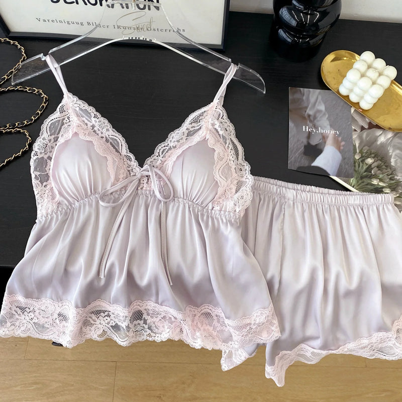 Seraphine Satin Pyjama Set