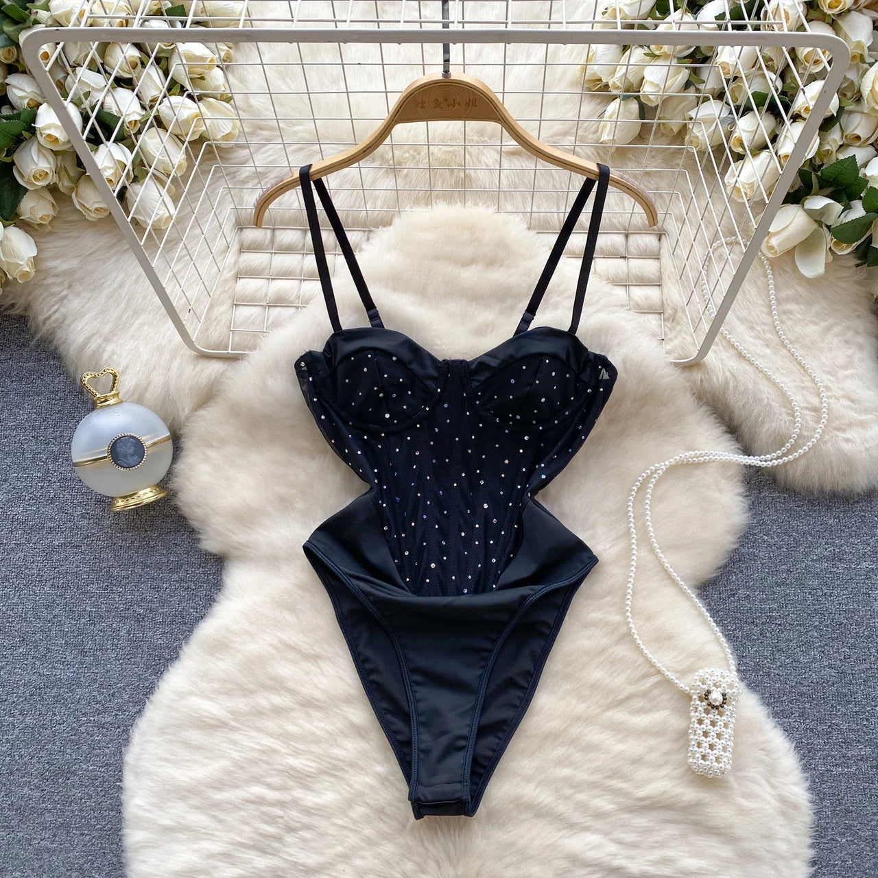 Starlight Noir Bodysuit