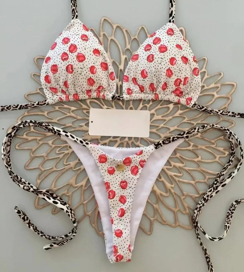 Cerise Cherry Bikini - vetitus -