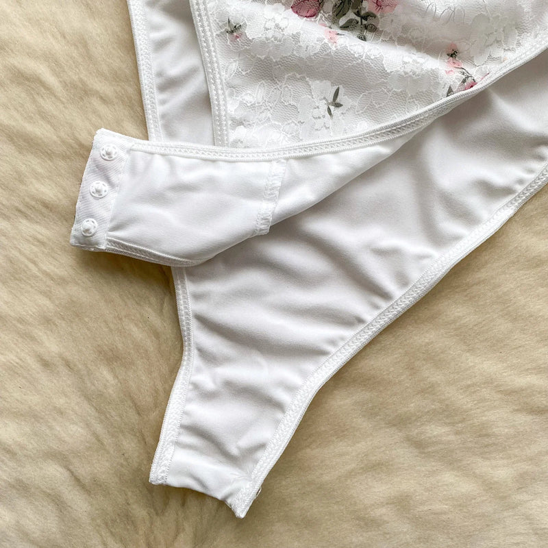 Fleuria Lace Bodysuit