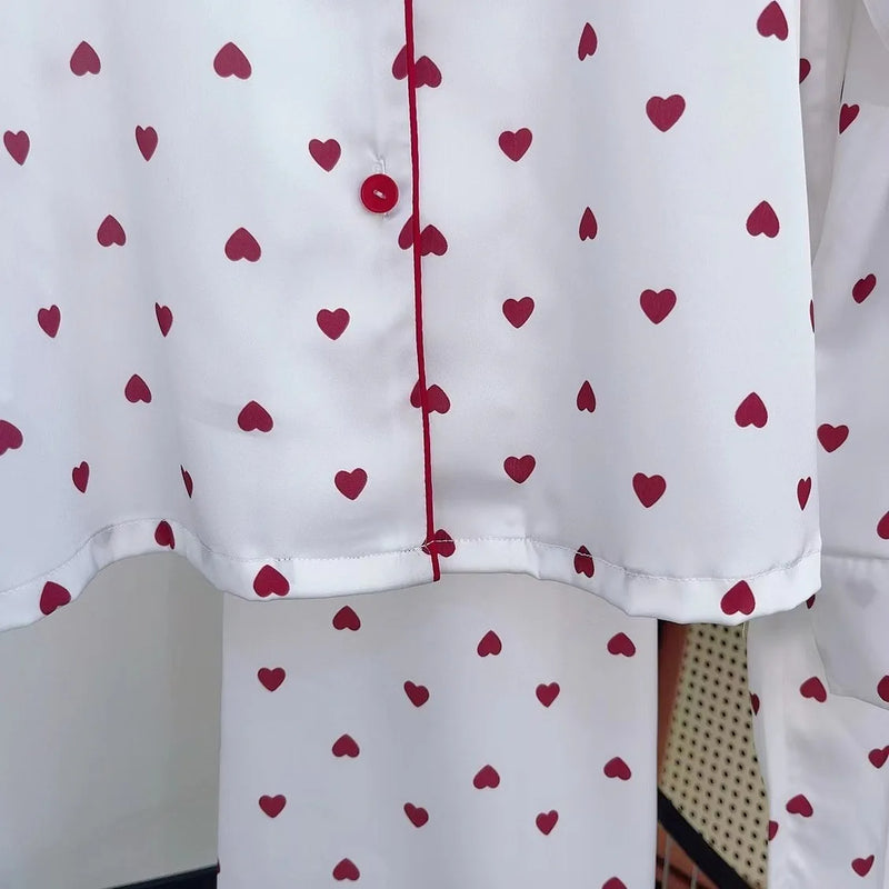 Amora Heart Pyjama Set