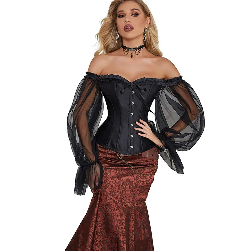 Velmora Off-Shoulder Corset - vetitus -