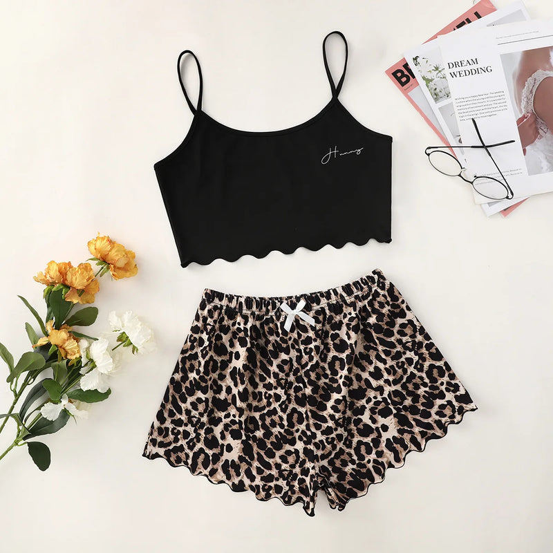 Virella Leopard Lounge Set - vetitus -