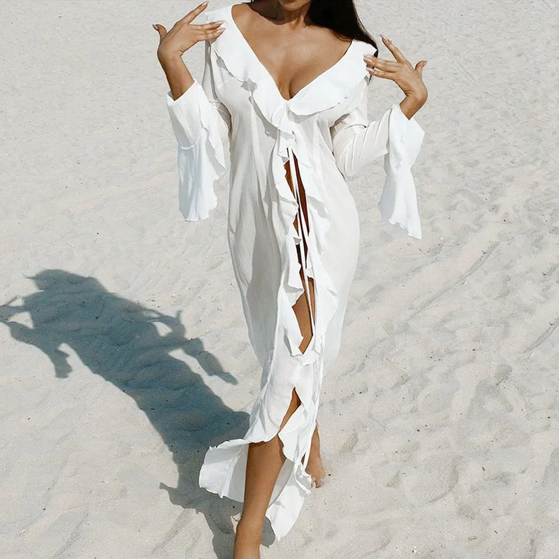 Serena Flow Beach Cover-Up - vetitus -
