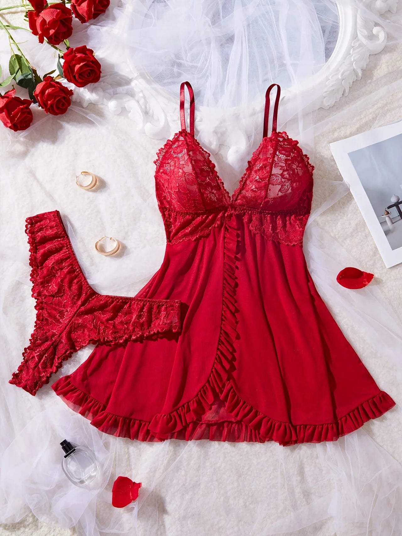 Scarlet Reverie Babydoll