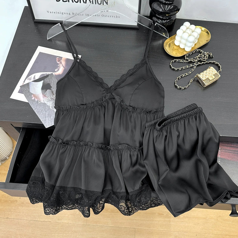 Élodie Lace Lounge Set