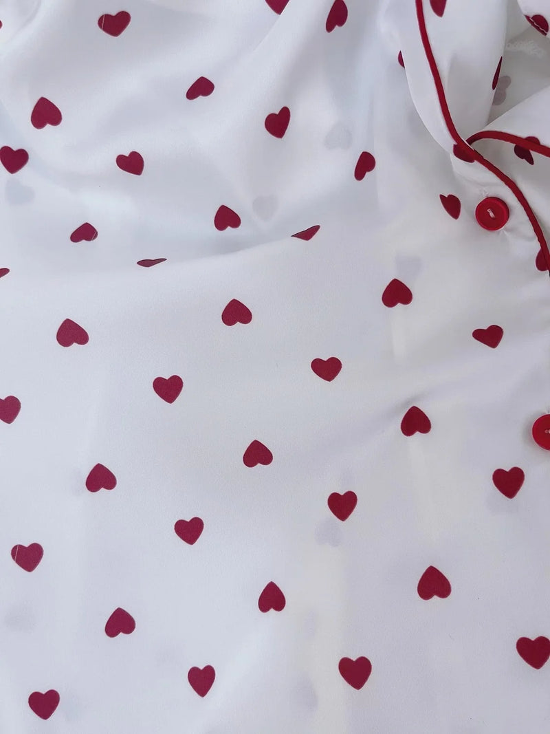 Amora Heart Pyjama Set