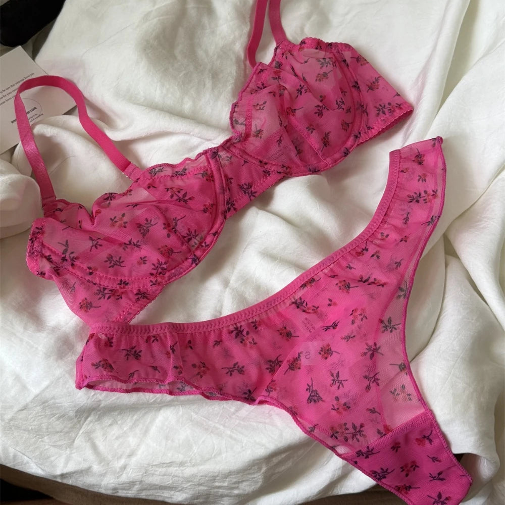 Rosalie Mesh Lingerie Set