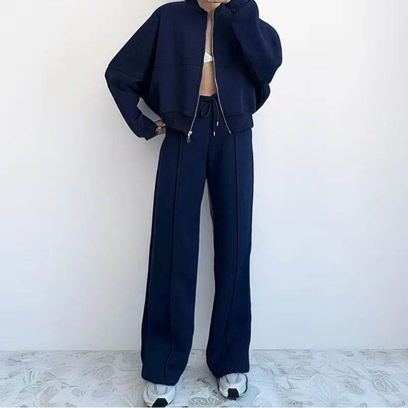 Serana Zip Lounge Set - vetitus -