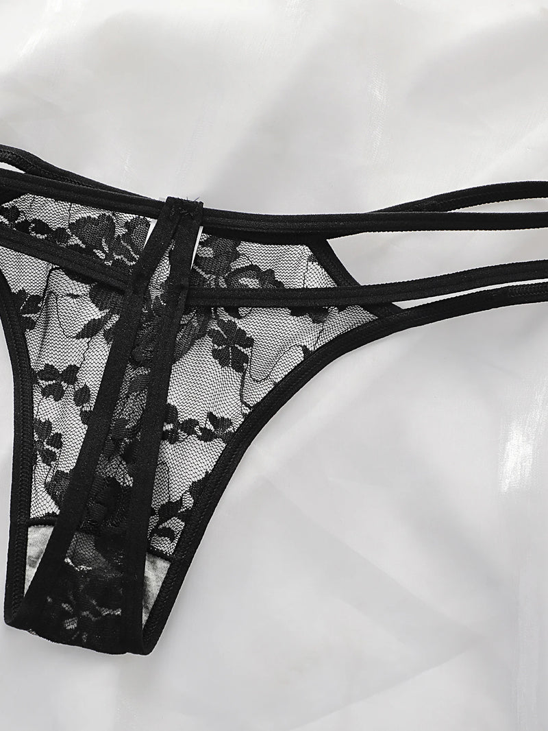 Lunara Lace Thong Set