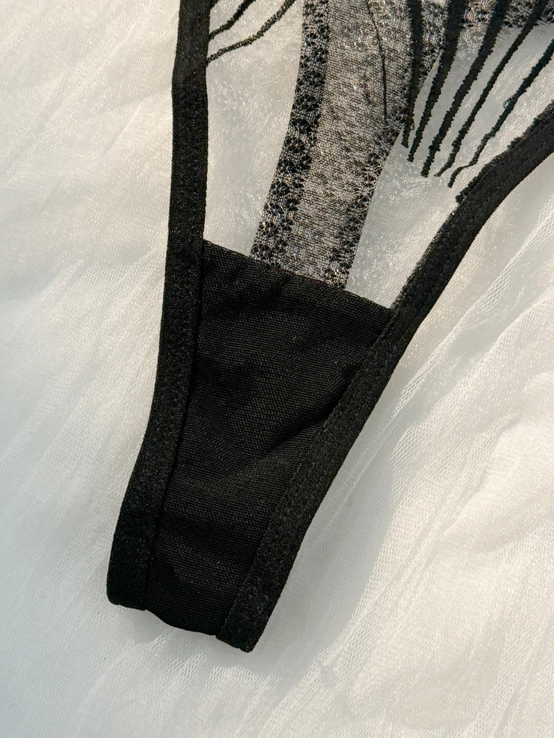 Noctelle Embroidered Lace Set - vetitus -