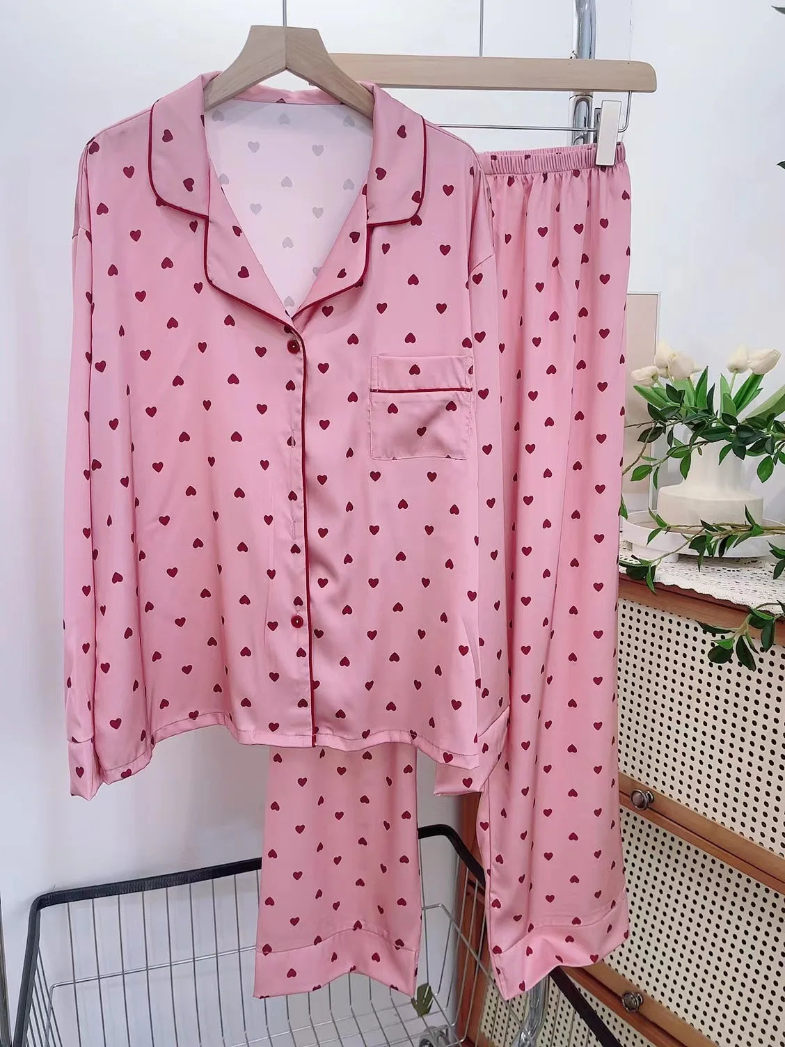 Amora Heart Pyjama Set