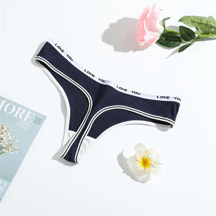 Arden Ribbed Thong - vetitus -
